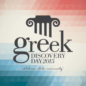 Greek Discovery Day logo for Oklahoma State University