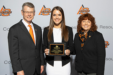 Alva’s Cathy Mapes named CASNR outstanding freshman