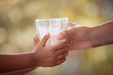 Beverage recommendations for children ages 5 and under