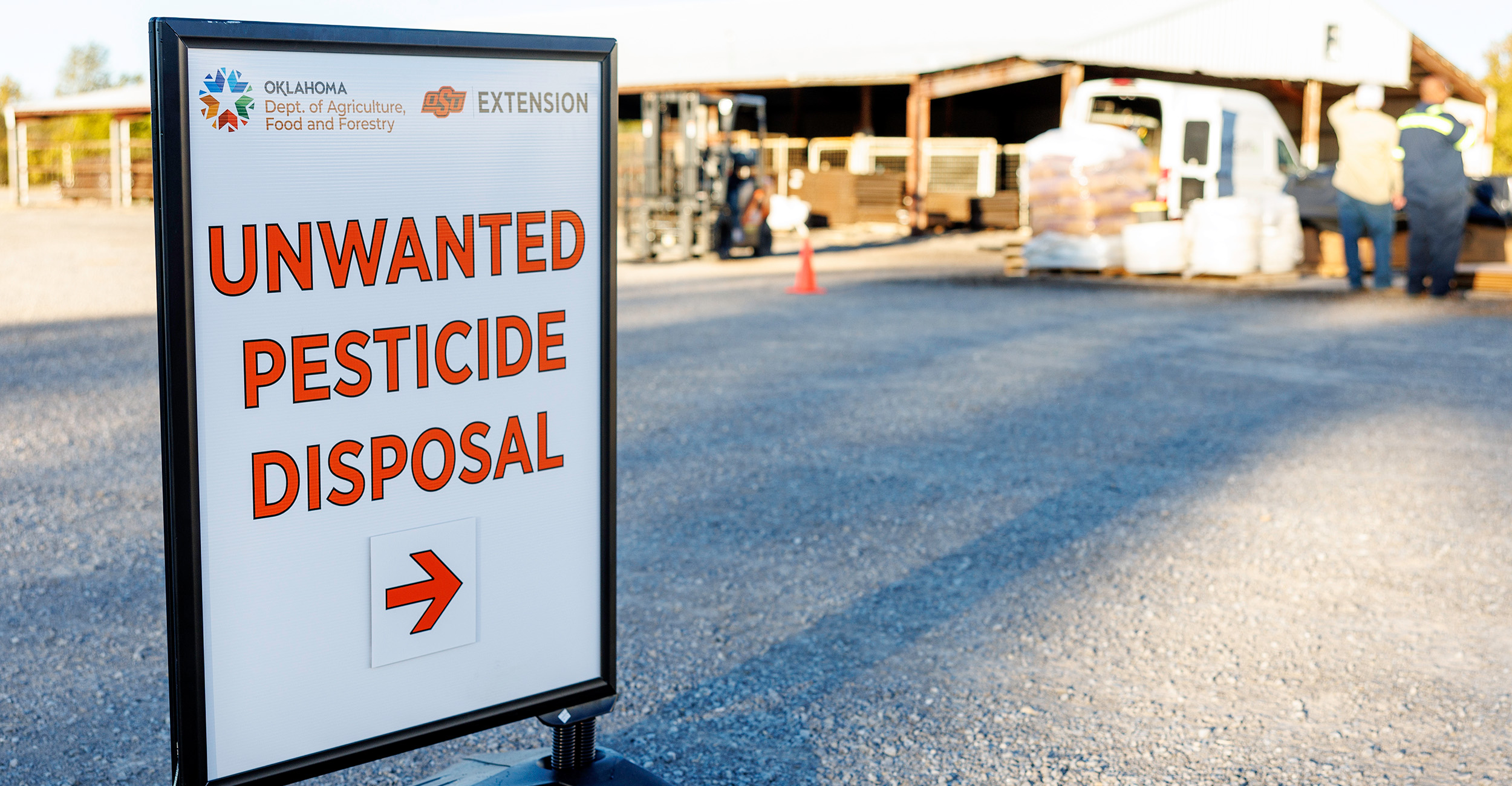 Free pesticide disposal events set for Sallisaw, Chandler and Cheyenne