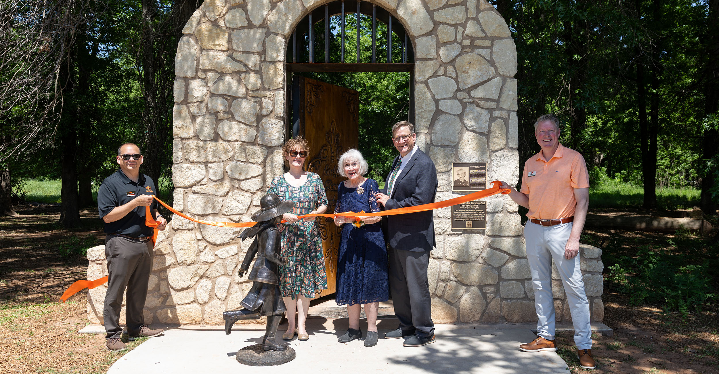 Evelyn DeBenning Storybook Trail unveiled at The Botanic Garden at Oklahoma State University