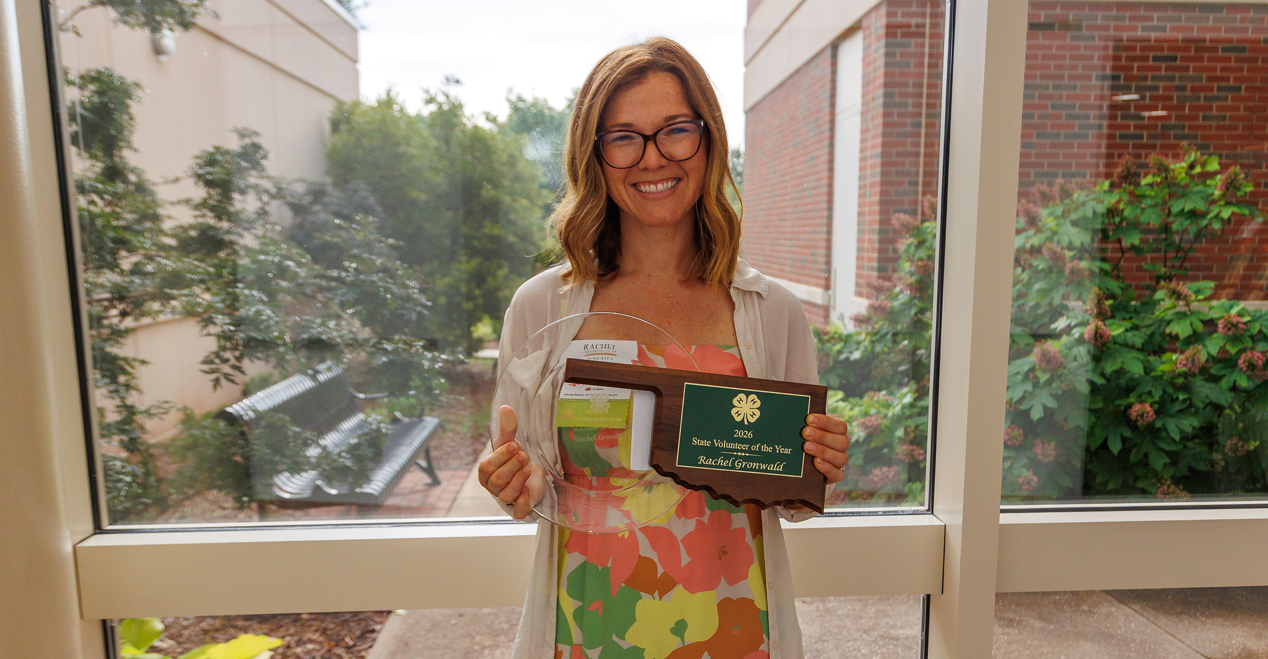 Gronwald named Oklahoma 4-H Volunteer of the Year