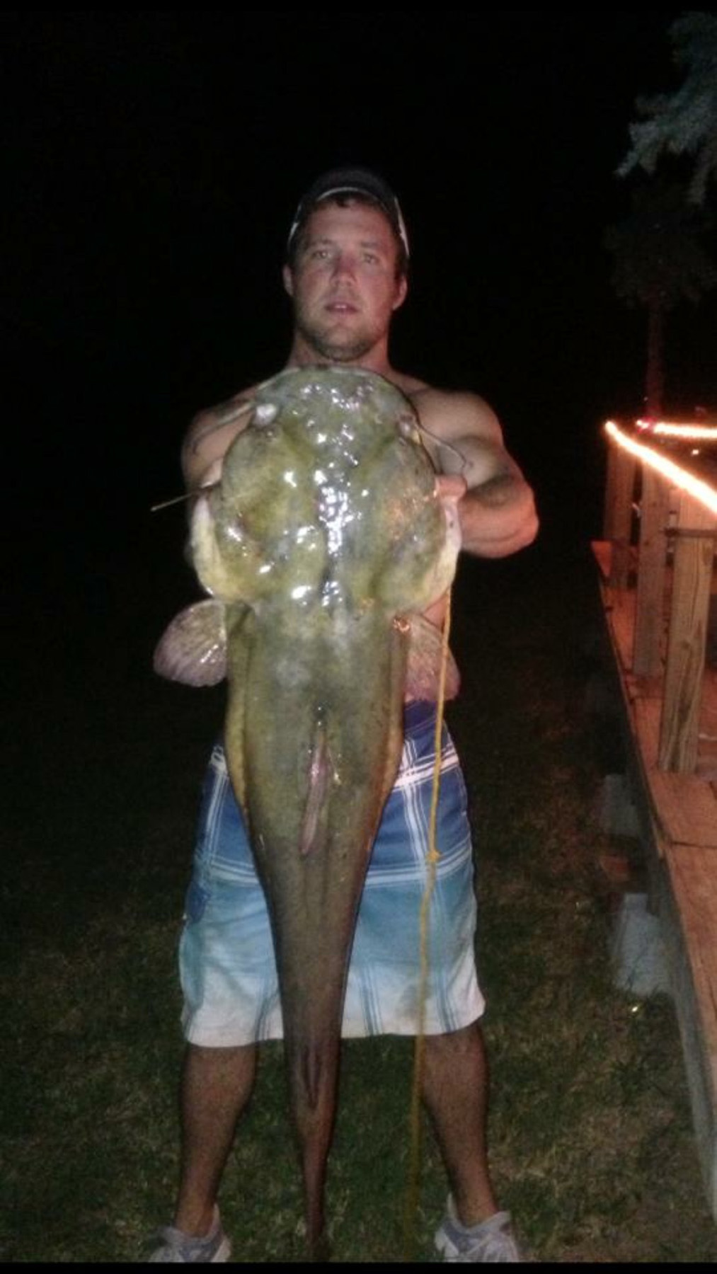 Some use a hook, others use their hands to land catfish