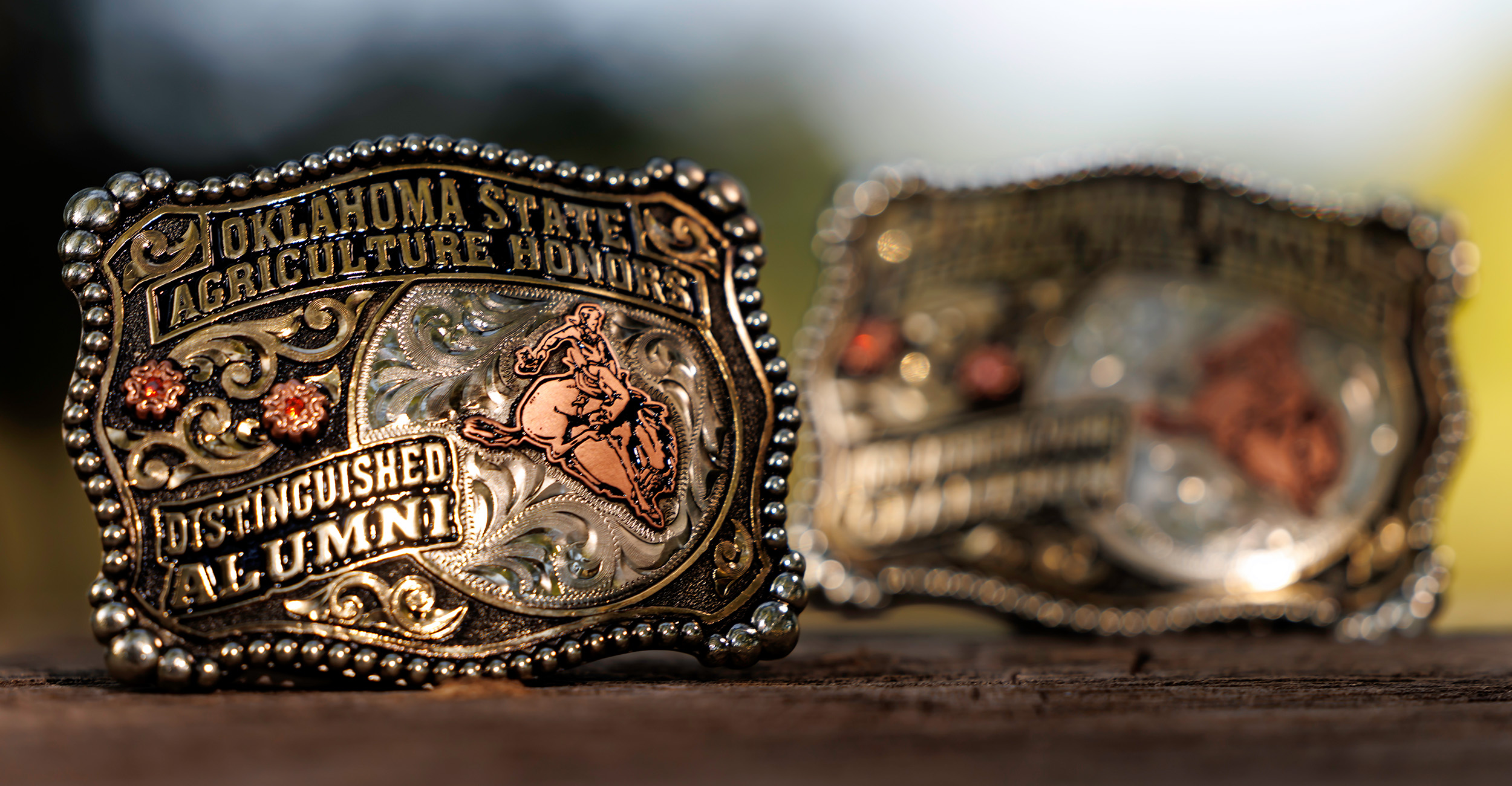 Distinguished Alumni Buckle