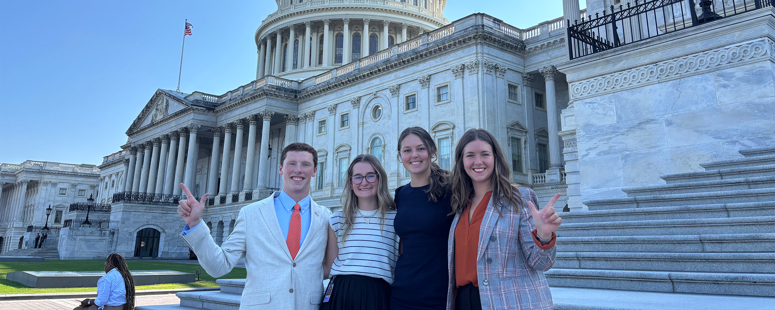 From the classroom to the Capitol: Ferguson College students complete internships in Washington, D.C.