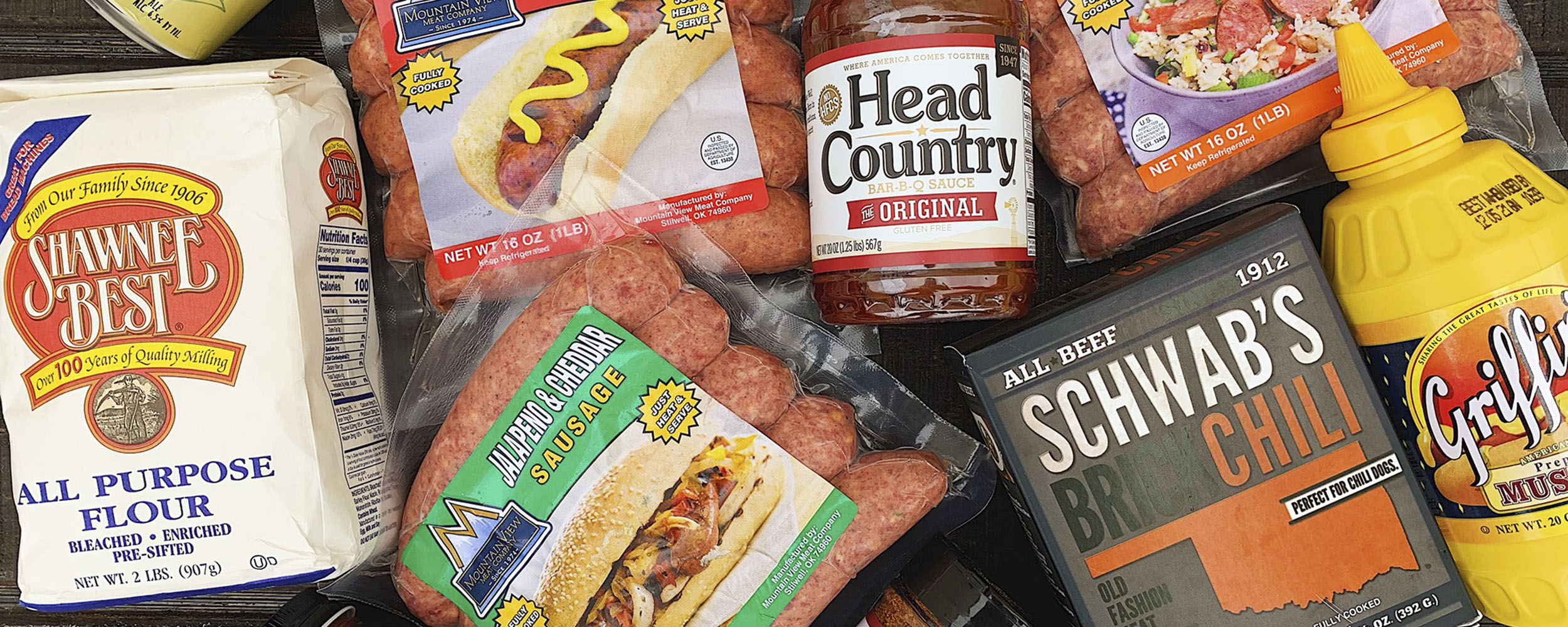 Made in Oklahoma food products