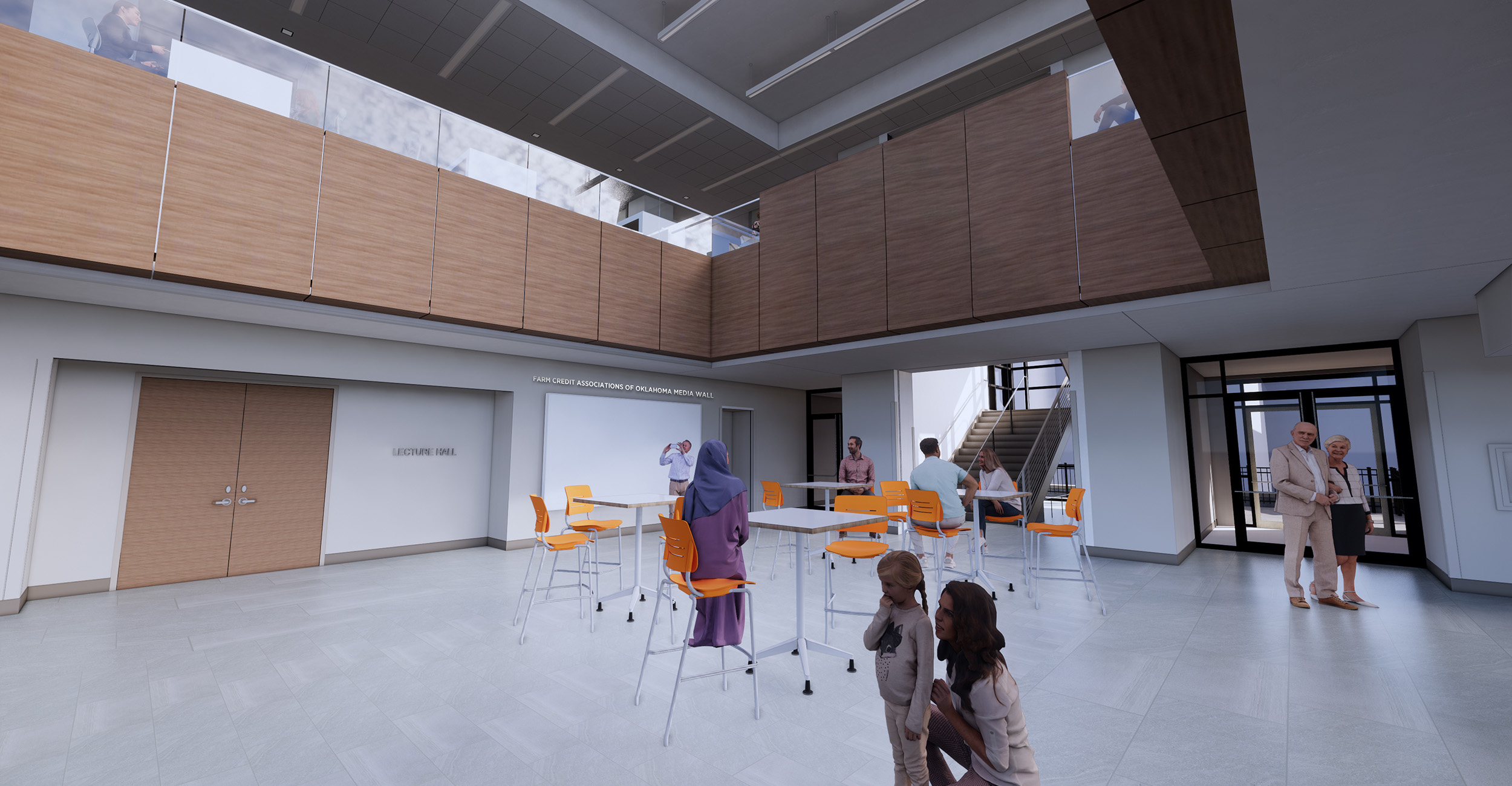 media wall rendering