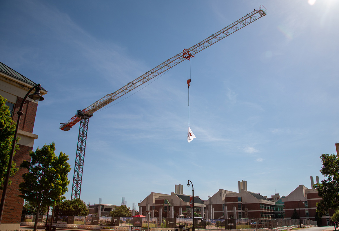 crane over New Frontiers