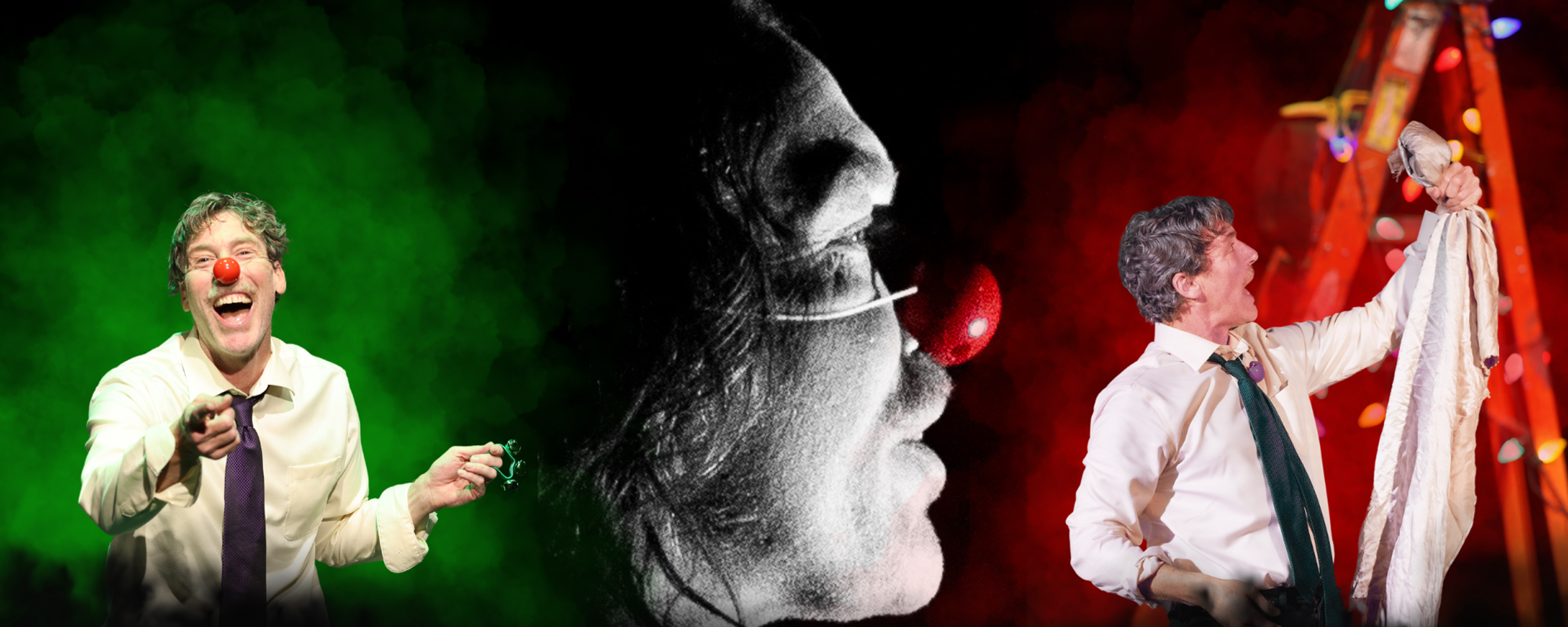 David Weber performs in "An Actor's Carol: One Clown's Dickensian Marathon Toward Redemption."