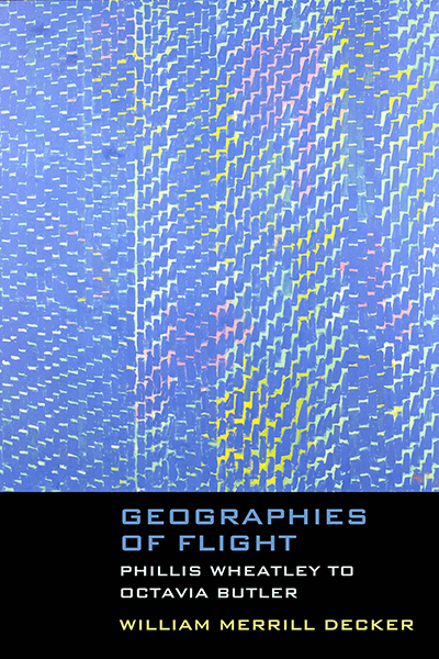 Cover art for Geographies of Flight comes from African American painter Alma Thomas' 1973 piece "Celestial Fantasy."