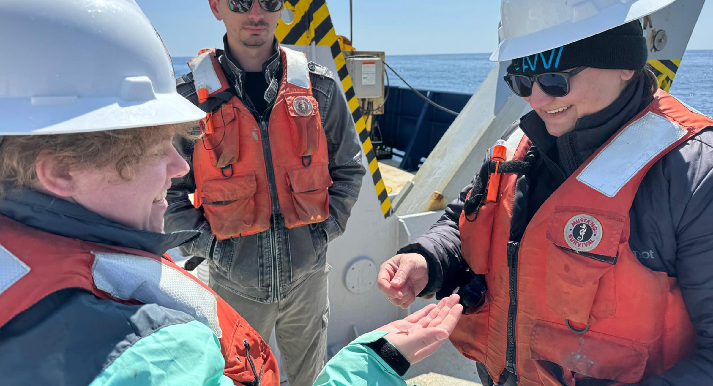 Geology faculty, students set sail on NSF-funded research expedition to Labrador Sea