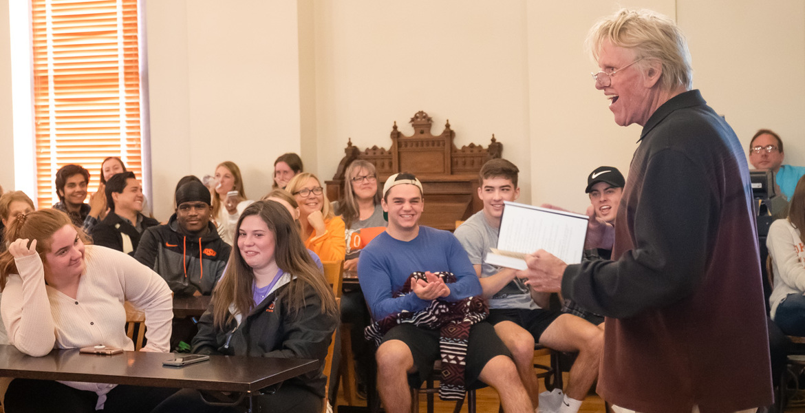 Busey: OSU professor 'instrumental' in my success