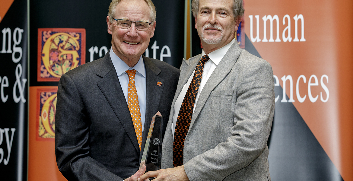 CAS faculty, staff honored at University Awards Convocation