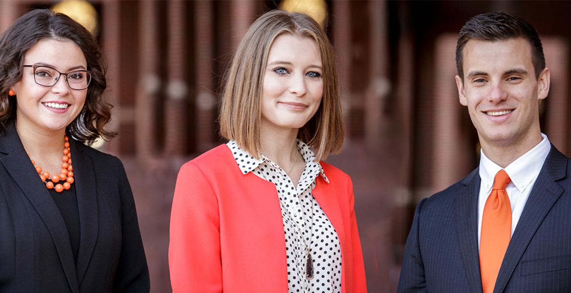 Three CAS Seniors Receive Top Honors From the Alumni Association