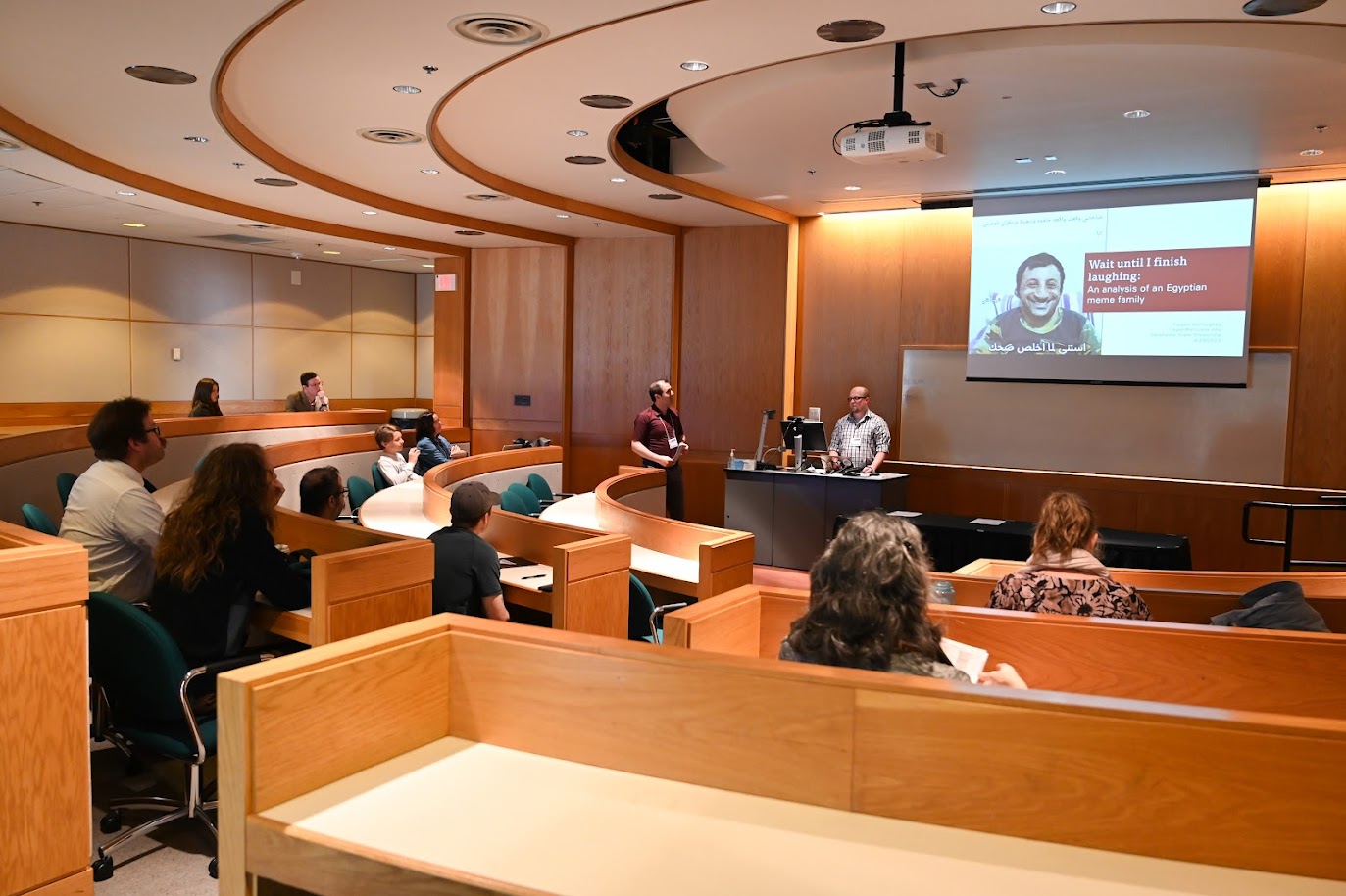 classroom at conference