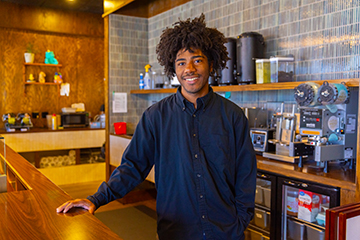 Alumni spotlight: Aaron Chambers puts Spears Business lessons into action while opening local boba shop
