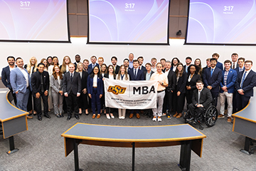 OSU MBA students participate in case competitions and connect with industry leaders.