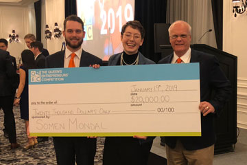 Two OSU students win international business plan competition in Toronto