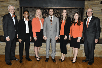 Five Spears Business students selected as OSU Seniors of Significance
