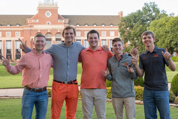 Five Spears Business students selected Top 20 Freshmen Men