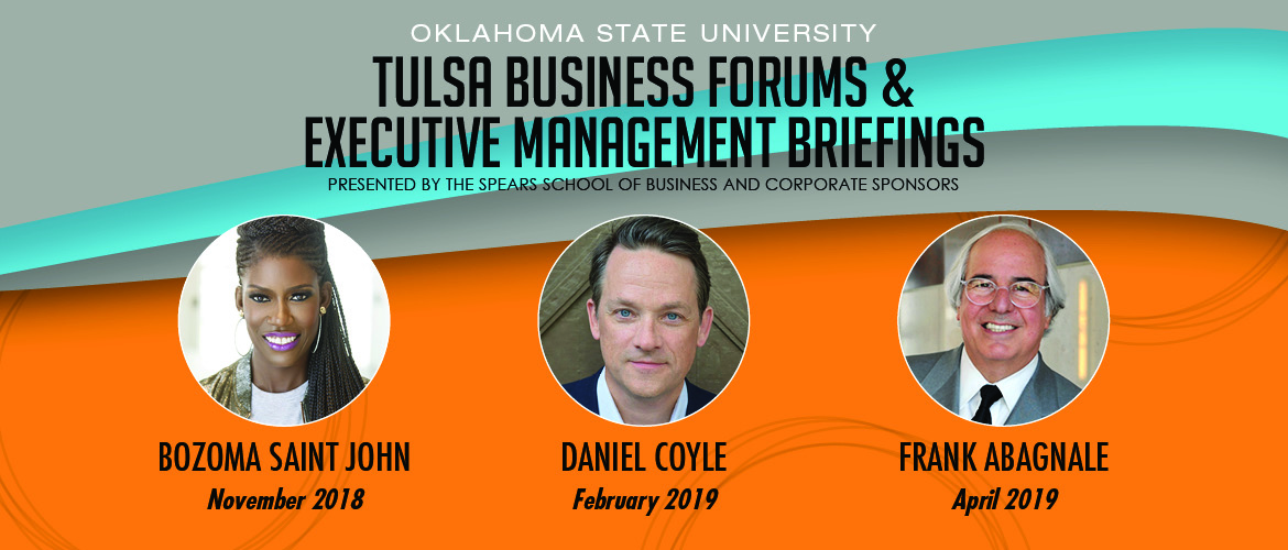Tulsa Business Forums and Executive Management Briefings speakers