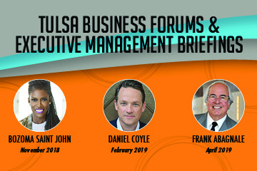 Spears School of Business unveils names for Tulsa, Oklahoma City business speaker series