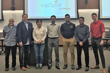 Business analytics students team up to place third in CEAT vs. Spears case competition