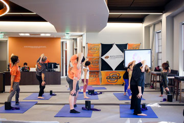 Riata Center offering stress relief through yoga