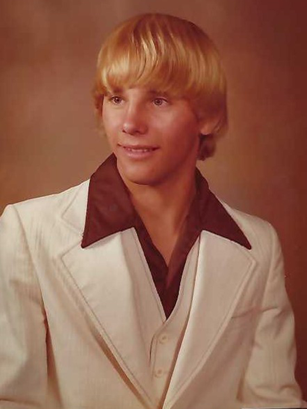Craig Boelte in high school