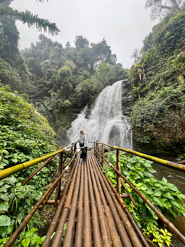 Austin Haddock enjoys the scenery in Thailand.