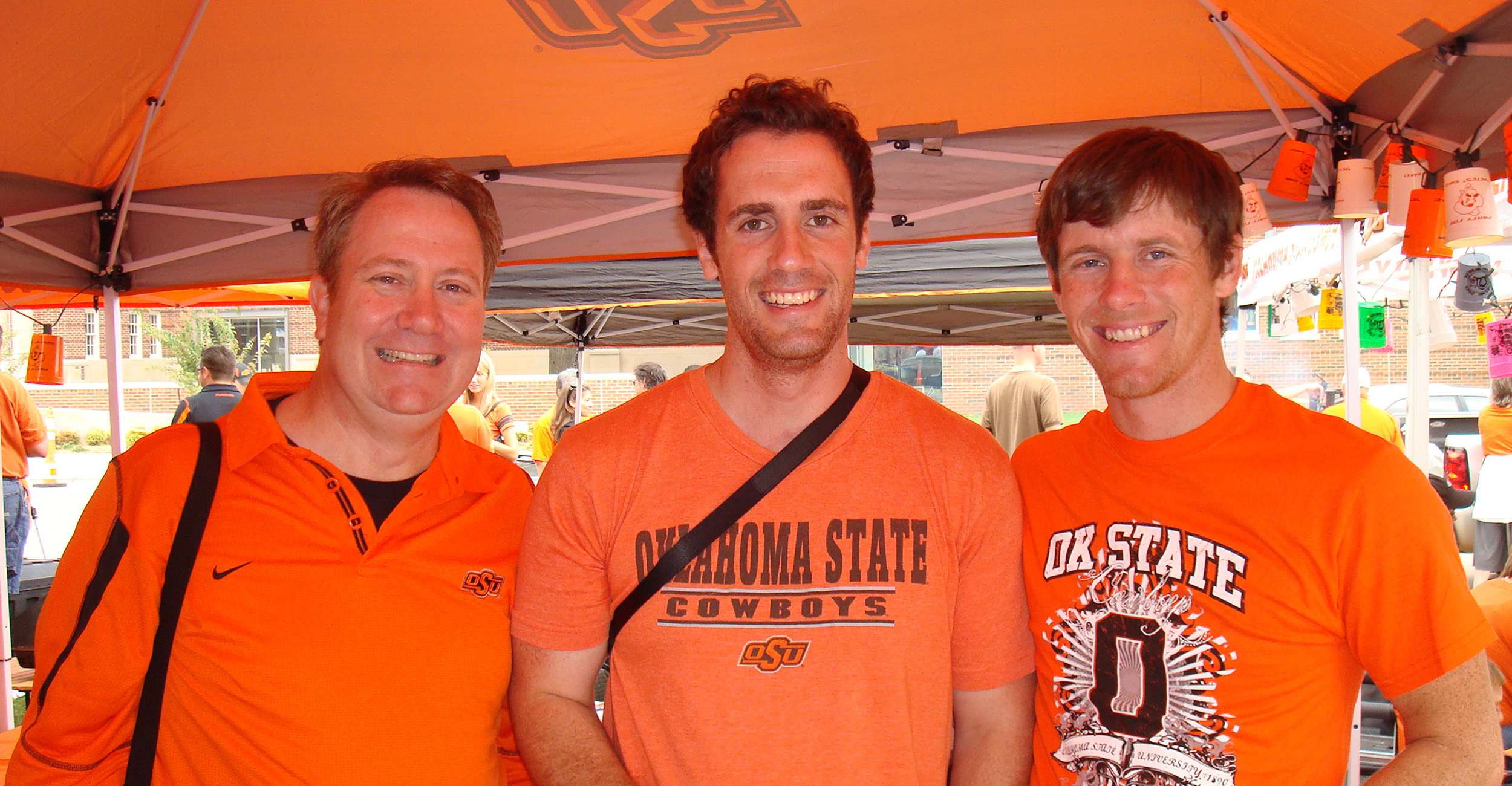 Greg Everett at an OSU tailgate