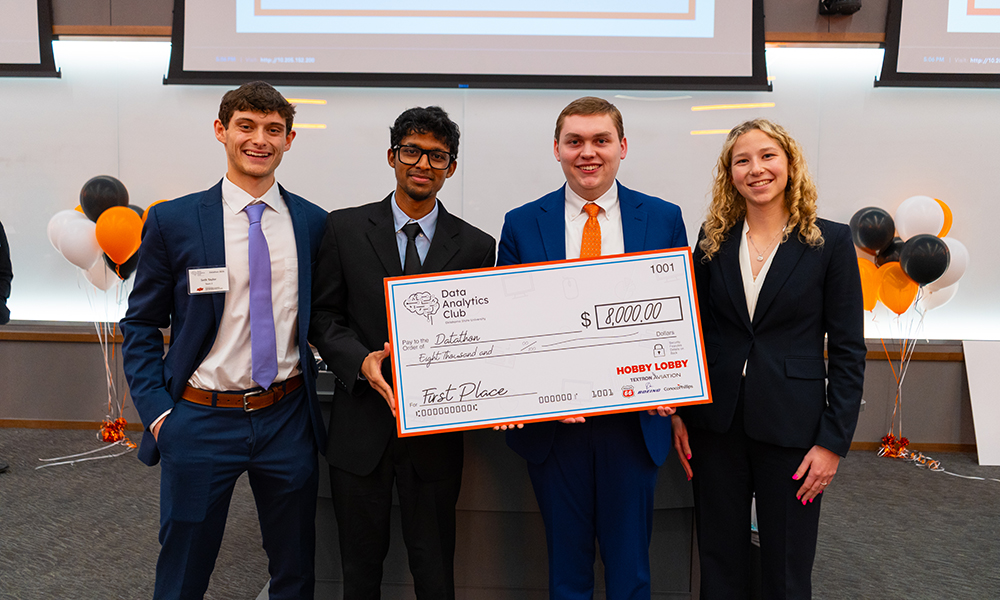 First-place Datathon team