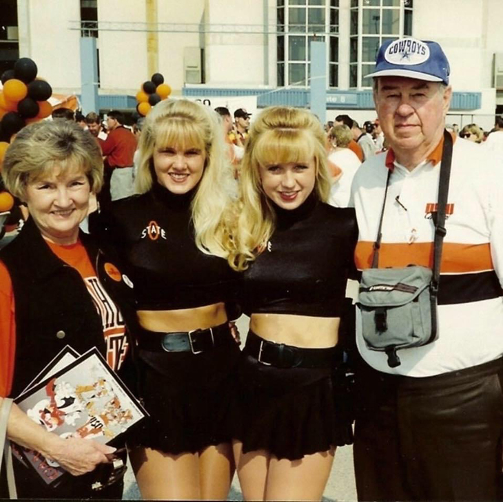 Ginger Kollmann, OSU pom (1993-97)