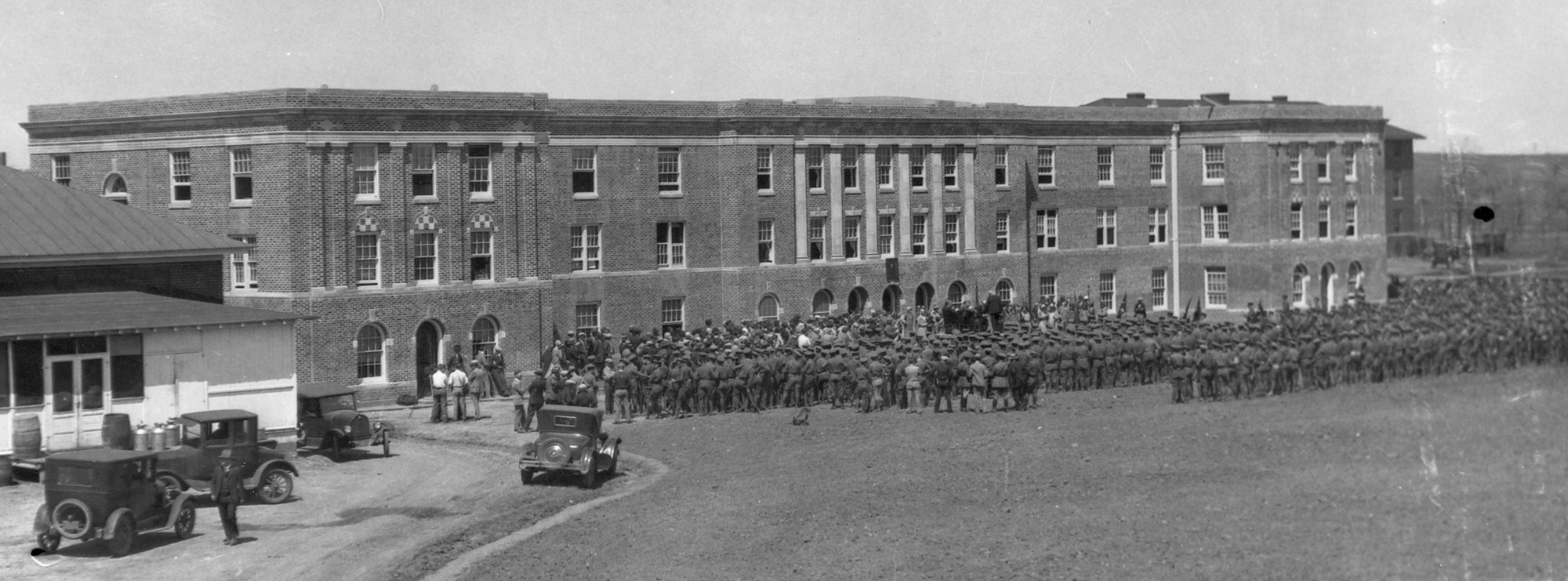 Dedication of Hanner Hall on April 16, 1926.