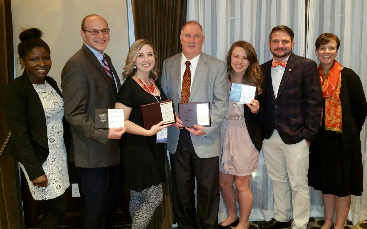 The Marketing and Communications office brought home four awards from the 2016 OCPRA Conference.