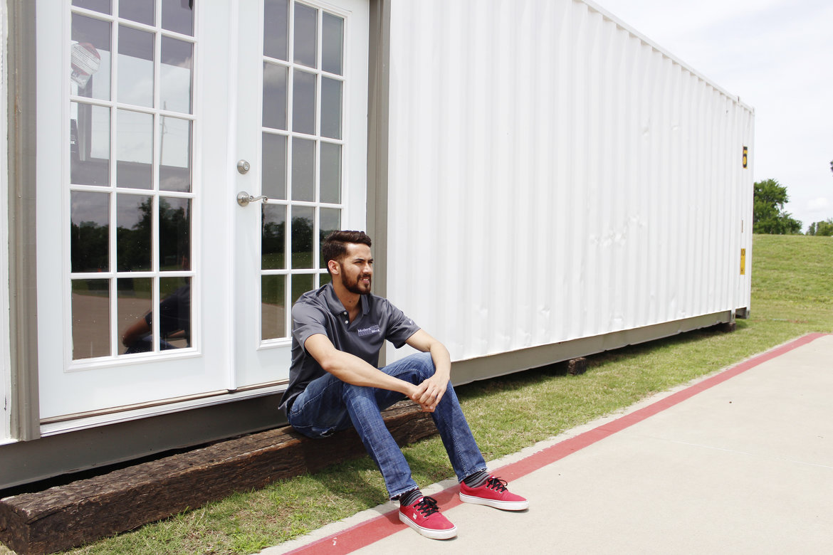 Swapneel Deshpande, M.S. business analytics student, hopes to redefine the 'American Dream.' Photo (c) Jordan Richards