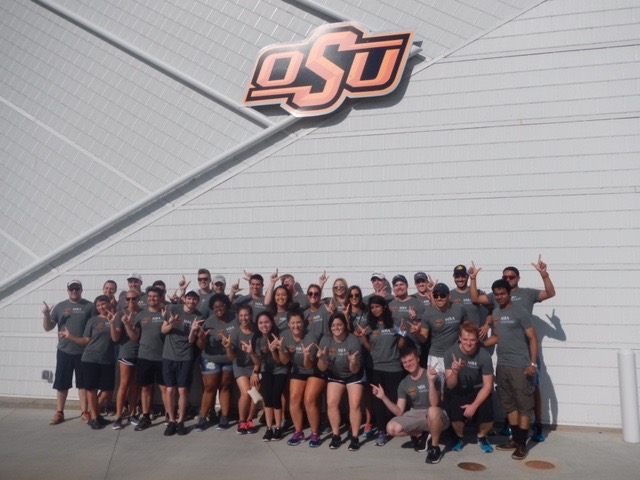 First-Year Oklahoma State MBA students attend three-day orientation