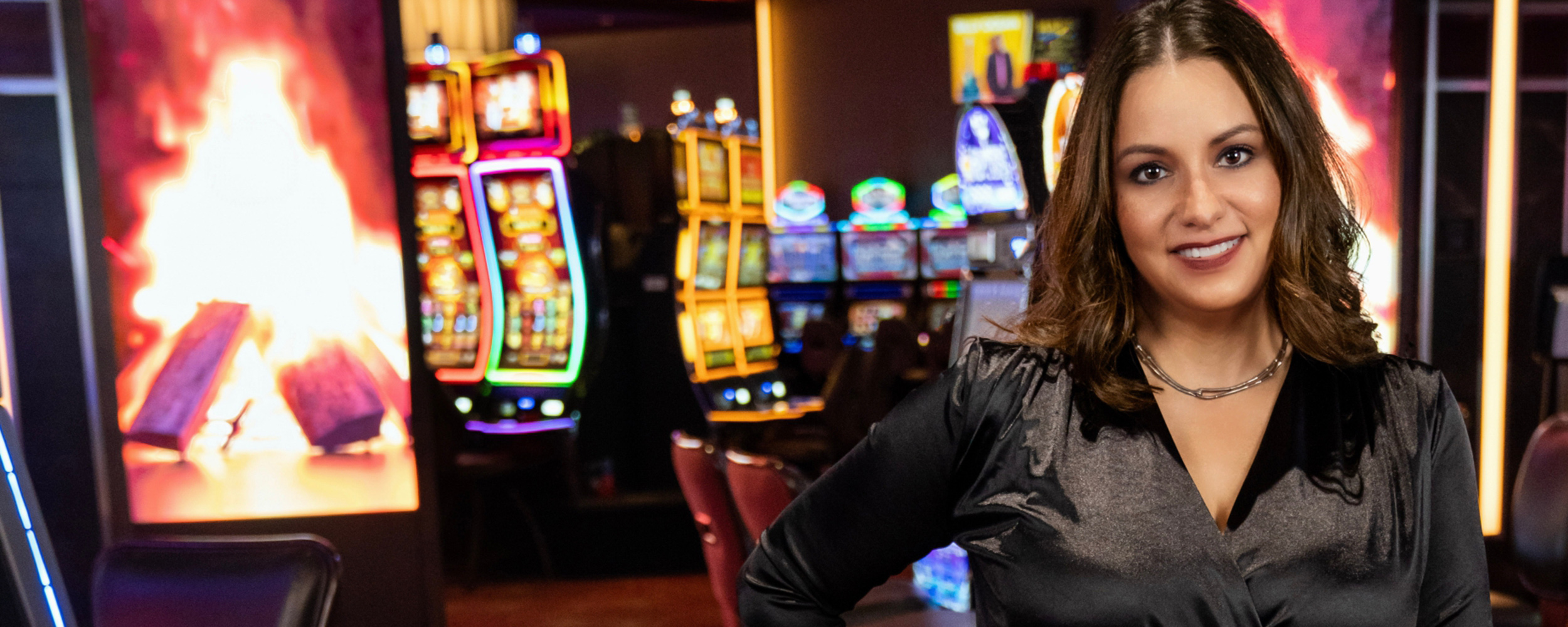 Kimberly Pearson on the Osage Casino floor.