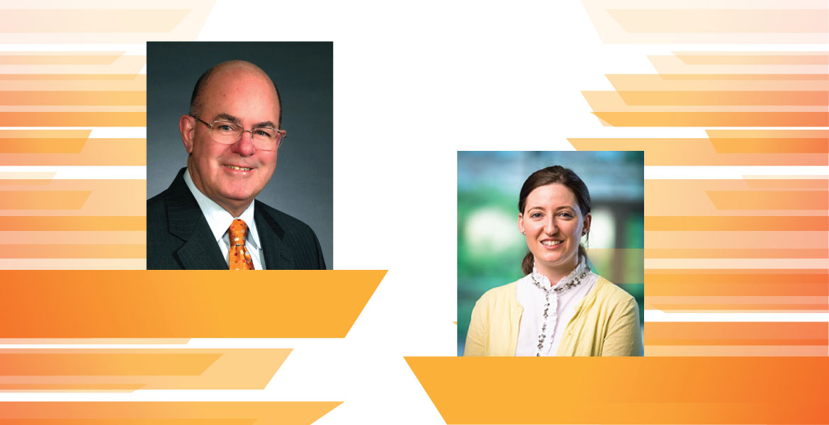 Pair of accounting alumni receive awards from the American Accounting Association