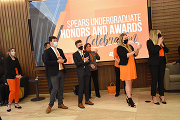 Spears Business recognizes students, faculty