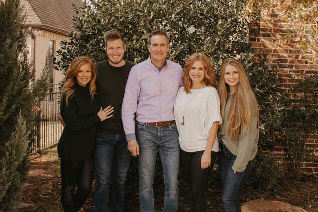 The Wharton family in 2018