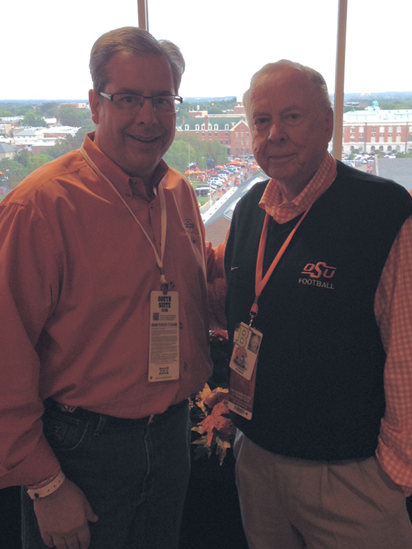 Carl Wiese and T. Boone Pickens