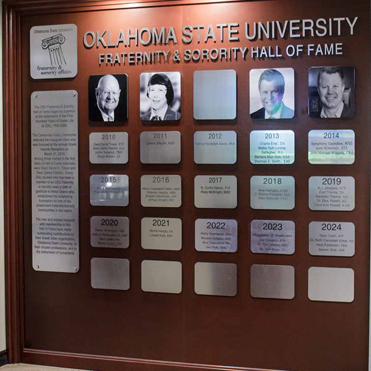 OSU honors 2024 Greek Hall of Fame class | Oklahoma State University