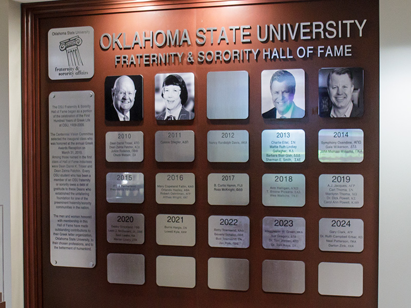 OSU announces 2026 Greek Hall of Fame inductees
