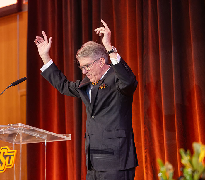 OSU President Jim Hess