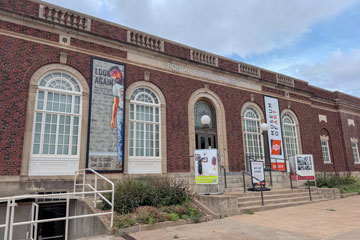 The exterior of the OSU Museum of Art building