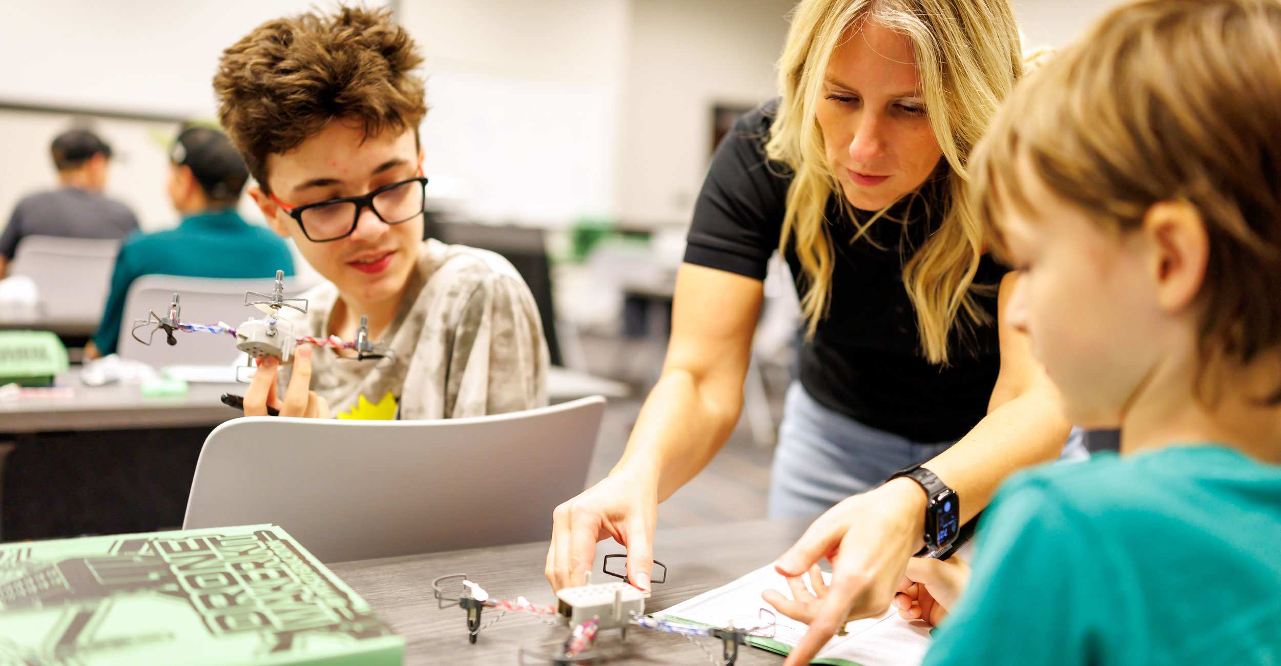 OAIRE’s statewide initiative continues to take flight with drone-building workshop