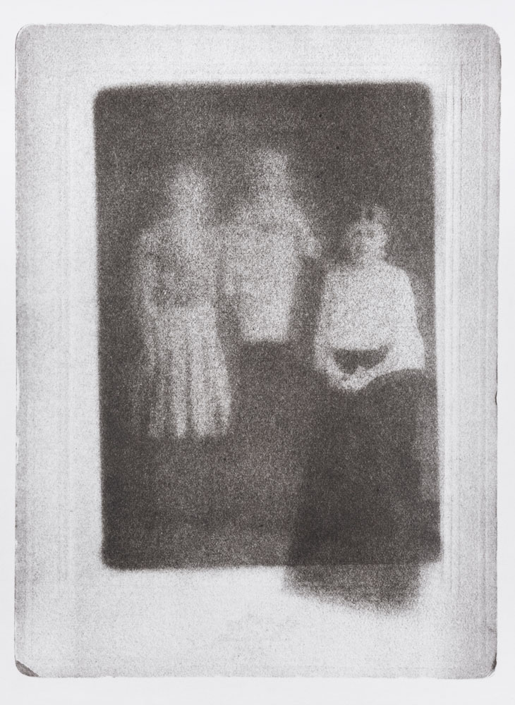 Andy Mattern, Ghost No. 101, 2023, Platinum print,, 15 x 11 inches. Andy Mattern