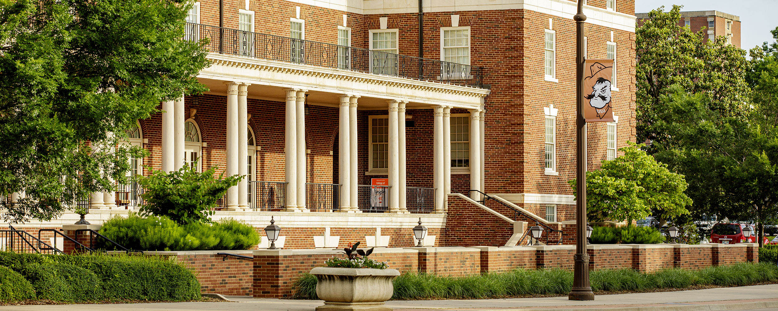 The campus of Oklahoma State University.