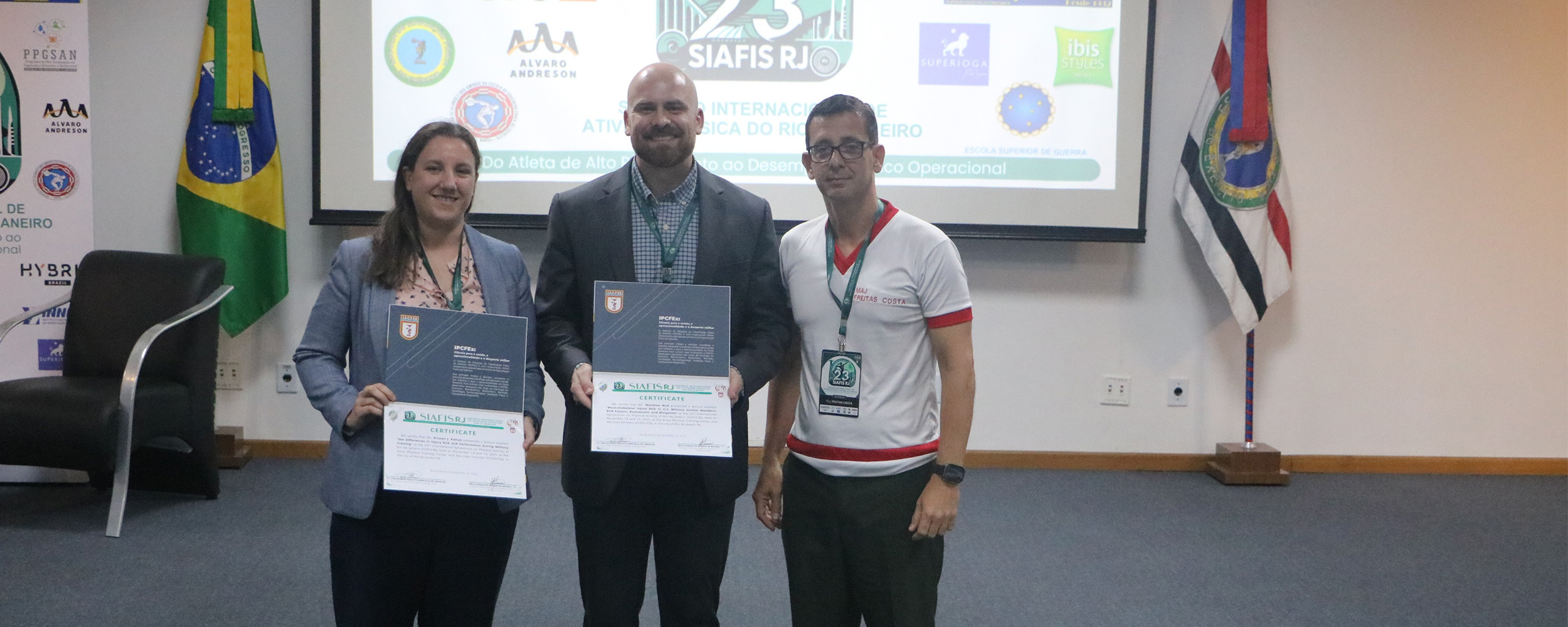 OSU and PITT researchers share U.S. Military injury-prevention insights in Rio de Janeiro